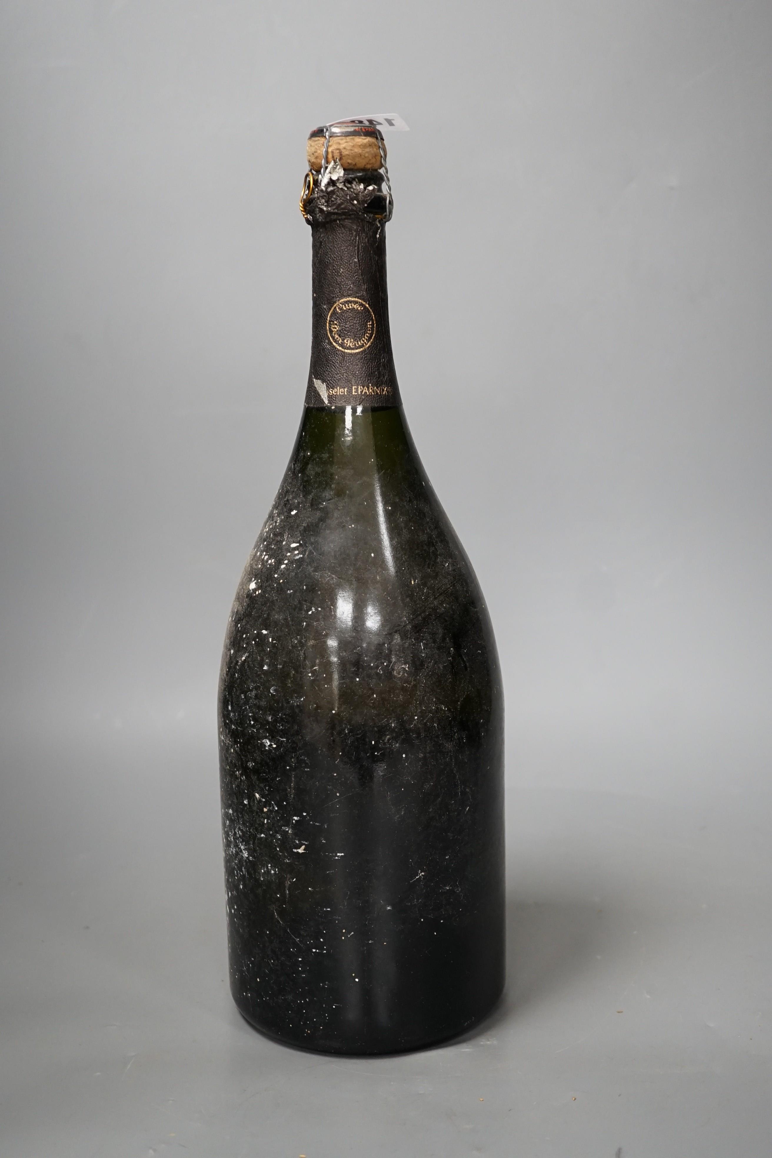 A magnum bottle of 1983 Dom Perignon